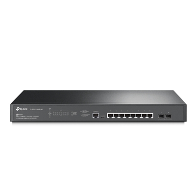 TP-Link JetStream TL-SG3210XHP-M2 8-Port 2.5GBASE-T and 2-Port 10GE SFP+ L2+ Managed Switch with 8-Port PoE+ (240W) - Image 2