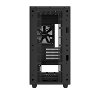 DeepCool CH370, Black, Mini Tower Chassis w/ Tempered Glass Window, 1x 120mm Fan, 2x USB 3.0, mATX/mITX - Image 6