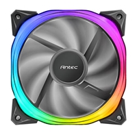 Antec Fusion 120mm ARGB 3 Fan Pack, Black, 3x120mm ARGB Fans, Upto 2000RPM, 57.93CFM Airflow, 31.24dB Max, 4-pin PWM 3-pin LED - Image 6