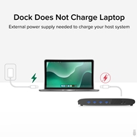 Plugable UD-6950H Universal Dual Monitor 4K USB-A/USB-C DisplayLink Certified Docking Station - Image 7