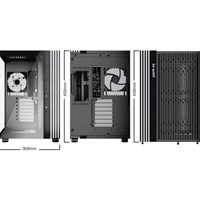 be-quiet! Light Base 600 LX, Black, Midi-Tower ATX Case, Massive ARGB LED Strip, Full Windowed Design, 4x Light Wings LX 120mm PWM fans included - Image 4