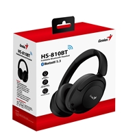 Genius HS-810BT Foldable Bluetooth 5.3 Headset with USB-C Charging - Image 6
