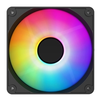 CIT Halo 120mm Infinity ARGB Black 4-Pin PWM High-Performance PC Cooling Fan with Addressable RGB Lighting and Superior Airflow - Image 4