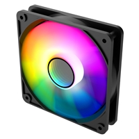 CIT Halo 120mm Infinity ARGB Black 4-Pin PWM High-Performance PC Cooling Fan with Addressable RGB Lighting and Superior Airflow - Image 5