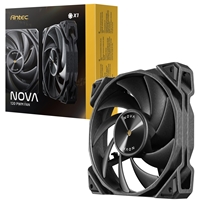 Antec NOVA 120 PWM Fan - High-Performance Cooling with Fluid Dynamic Bearing, Precise Three-Phase Speed Control, Industrial-Grade Metal Construction, and Dustproof Design - Image 4