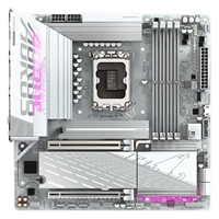 Gigabyte B860M AORUS ELITE WIFI6E ICE Intel 1851 Socket Motherboard, Micro-ATX, 4x DDR5 Slots, 3x M.2 Sockets, Fitted I/O Shield, 2.5GbE LAN, Wi-Fi 6E, 1x DisplayPort / 1x HDMI / 1x USB-C (USB4) - Image 4