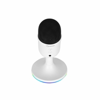 Marvo Scorpion MIC-06 Blast 40 USB RGB Noise Cancelling Wired Microphone (White) - Image 5