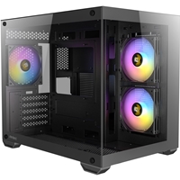 Antec CX600M ARGB Mini-Tower PC Gaming Case, 270 Full-View Tempered Glass, 3x 120mm ARGB LED Fans, USB 3.0, Dust Filters, Tool-Free Installation, Black - Image 8