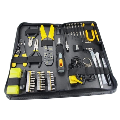 Sprotek 58 Piece Computer & Electronics Repair Tool Kit In A Case, All Tools Are Fully Demagnetized To Protect Your Computers Hard Drive Or Magnetic Media From Damage. - Image 2