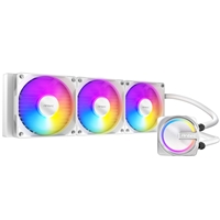 Antec Skeleton 360ARGB Liquid CPU Cooler, Universal Socket, White, 360mm Radiator, PWM up tp 2000 RPMCooling Fans, Addressable RGB LED Lighting - Image 5