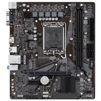 Gigabyte H610M H V2 (Rev. 1.0) Intel 1700 Socket Motherboard, Micro-ATX, 2x DDR5 Slots, 1x M.2 Socket, GbE LAN, 1x D-Sub / 1x HDMI Port - Image 4