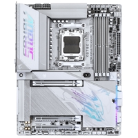 Gigabyte X870E AORUS PRO X3D ICE AMD AM5 Socket Motherboard, ATX, 4x DDR5 Slots, 4x M.2 Sockets, Fitted I/O Shield, 5GbE LAN, Wi-Fi 7, 1x HDMI Port / 2x USB-C (USB4) - Image 4
