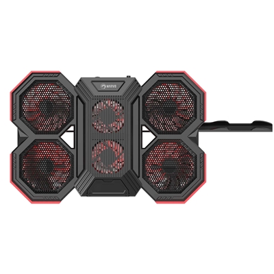 Marvo Scorpion FN-41 Atlas 60 USB Powered Six Fan Laptop Cooling Stand (Black) - Image 2