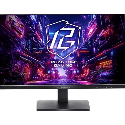 ASRock Phantom Gaming PG27QFT1B 27 Inch QHD (2560 x 1440) IPS Gaming Monitor, 180Hz 1ms (MPRT) Response Time, 2 x HDMI 2.0, 1 x DisplayPort 1.4 - Image 2