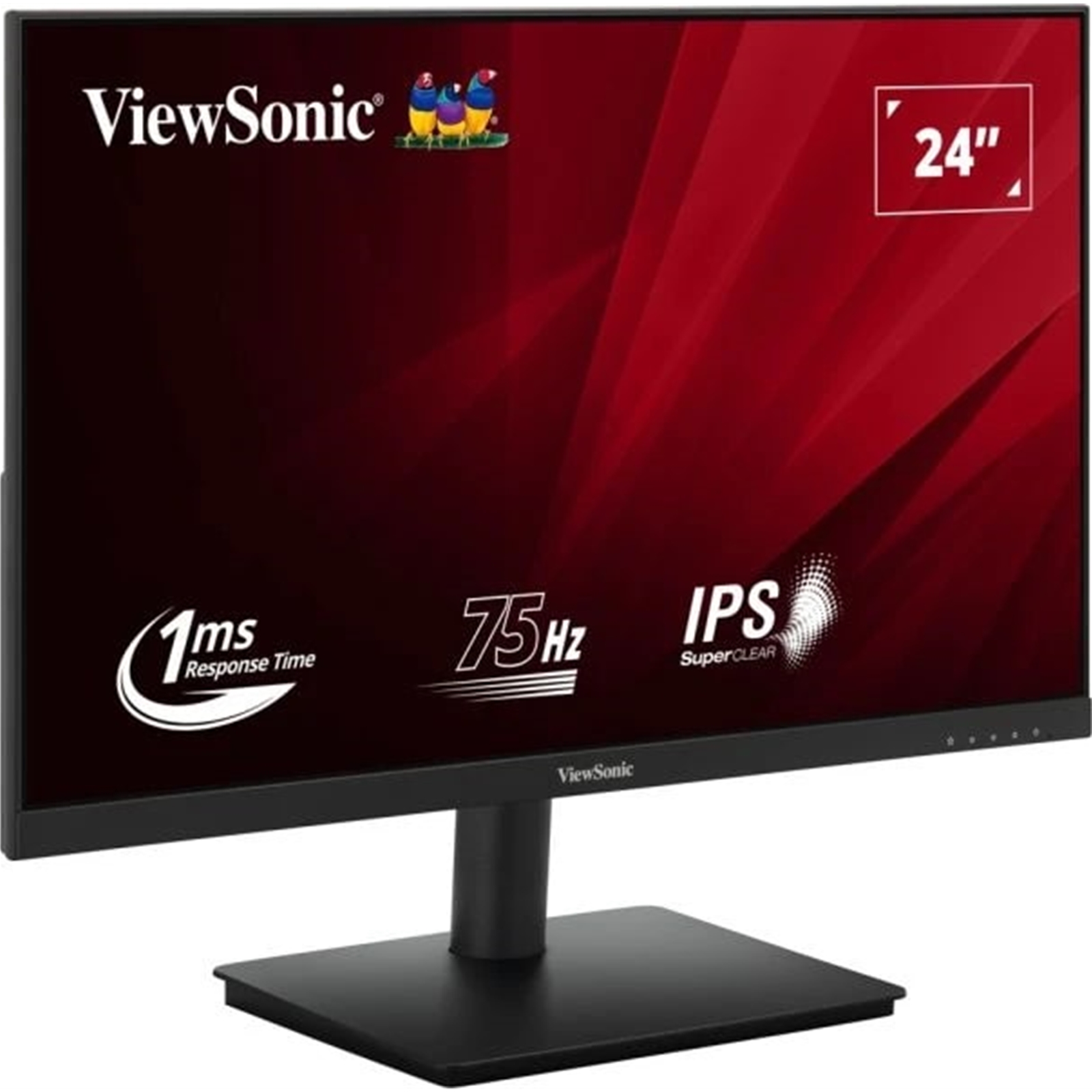 Viewsonic VA240-H-2 24 Inch IPS Monitor, Full HD, VGA, HDMI, 75Hz, 1ms, VESA, Tilt - Image 3