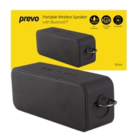 Prevo ES-201 Portable IP7 Waterproof 20W Wireless Speaker with Bluetooth, USB & SD card, Bluetooth 5.3