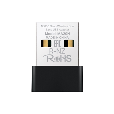 Mercusys MA20N AC650 Nano Wi-Fi USB Adapter - Image 2