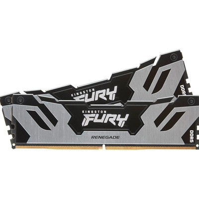 Kingston FURY Renegade KF560C32RSK2-96 96GB (2x 48GB) DIMM System Memory, 6000MHz, DDR5, CL32, Silver, Intel XMP - Image 2