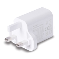 LINDY 73425 30W USB Type A & C Charger UK Plug, 3A, Power Delivery 3.0 + PPS, 2 Output Connectors (USB, 24 pin USB-C), White - Image 4