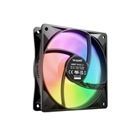 be quiet! Light Wings LX 120mm PWM High-Speed Fan, ARGB Lighting, Black, Ultra-Quiet Operation, High Airflow, Rifle Bearing, Daisy-Chaining Support, 3-Pack - Image 6