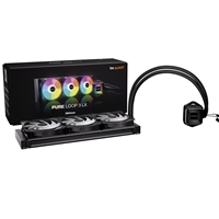 be quiet! Pure Loop 3 LX Liquid CPU Cooler, Universal Socket, 360mm Radiator, 3 x Light Wings LX PWM High Speed, Stylish ARGB cooling block featuring 10 included lighting foils, 3-year manufacurer's warranty. - Image 6