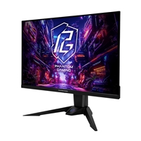 ASRock Phantom Gaming PGO27QFV 27 Inch QHD (2560 x 1440) Flat QD-OLED Gaming Monitor, 360Hz 0.03ms (GTG) Response Time, 2 x HDMI 2.1; 1 x DisplayPort 1.4, 1 x Type-C (DP Alt Mode / PD 15W), Height, Swivel, Tilt Adjustment, Integrated Wi-Fi Antenna - Image 5