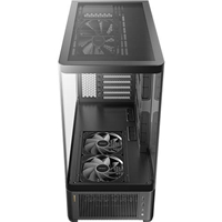ANTEC Constellation C6 AirAntec Mid-Tower Gaming PC Case - 2 x 120mm PWN Reverse fans, 1 x 140 PWN fan at rear, Curved Glass Desgin with 3-sided Tempered Glas, ATX/Micro-ATX/ITX - Image 5