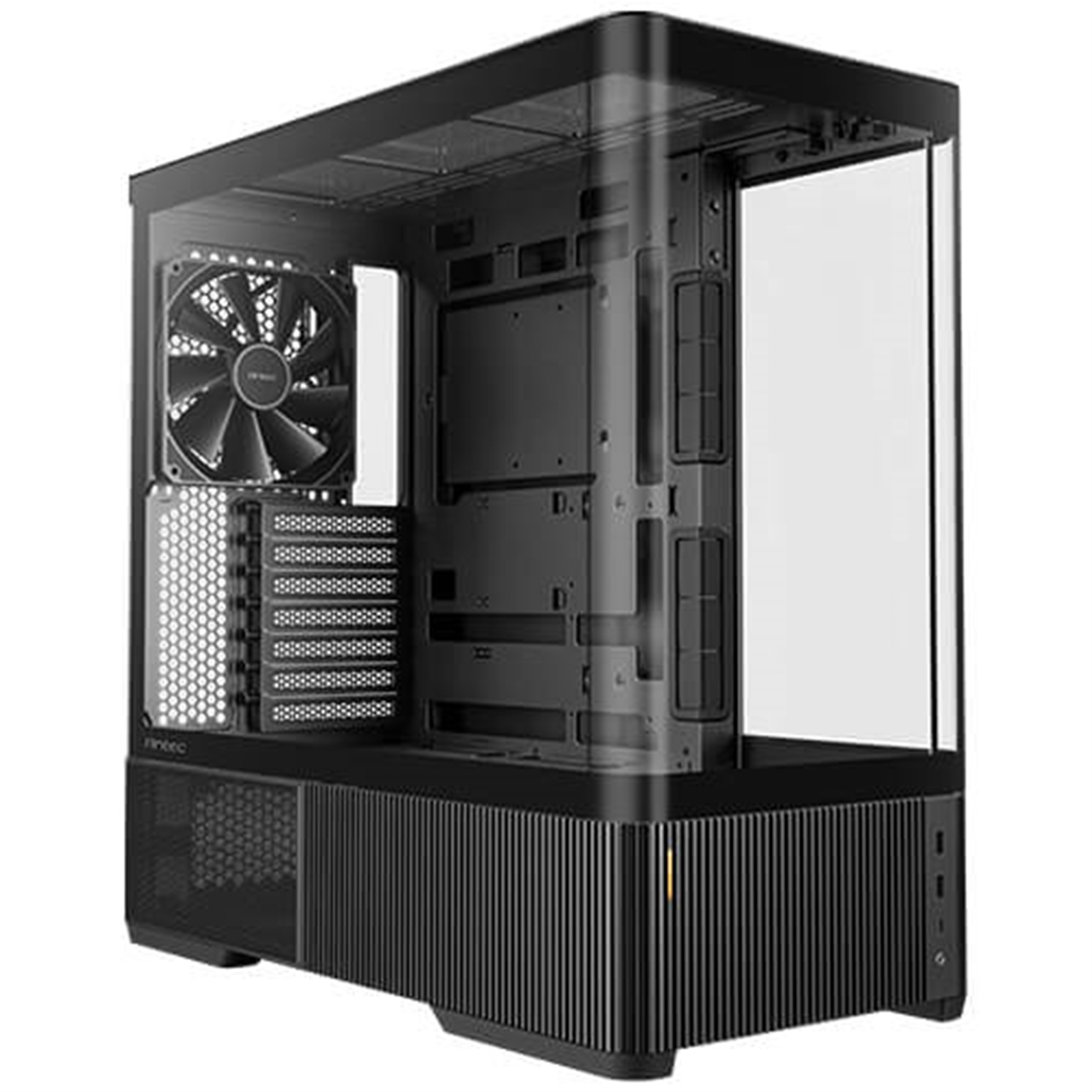 ANTEC Constellation C6 AirAntec Mid-Tower Gaming PC Case - 2 x 120mm PWN Reverse fans, 1 x 140 PWN fan at rear, Curved Glass Desgin with 3-sided Tempered Glas, ATX/Micro-ATX/ITX - Image 3