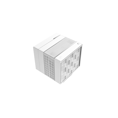 DeepCool ASSASSIN VC ELITE White Dual-Tower CPU CoolerVapor Chamber Base, 7 Heatpipes, 300W TDP, Quiet Dual Fans (140mm + 120mm), Dual Performance/Quiet Modes, Universal Socket Support - Image 2