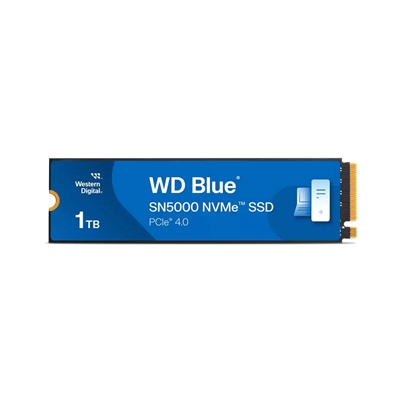 WD Blue SN5000 (WDS100T4B0E-00CNZ0) 1TB NVMe SSD, M.2 Interface, PCIe Gen4, 2280, Read 5150MB/s, Write 4900MB/s, 5 Year Warranty - Image 2