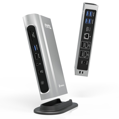 Plugable TBT4-UDZ ThunderBolt 4 Quad Monitor 100W USB-C PD 2.5GbE Docking Station - Image 2