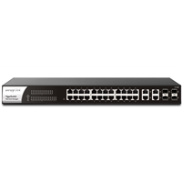 DrayTek VSP1282-K VigorSwitch P1282 24 Port Gigabit POE Smart Managed Switch with 4x 10GbE SFP Ports - Image 5