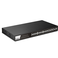 DrayTek VSP1282-K VigorSwitch P1282 24 Port Gigabit POE Smart Managed Switch with 4x 10GbE SFP Ports - Image 6