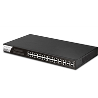 DrayTek VSP1282-K VigorSwitch P1282 24 Port Gigabit POE Smart Managed Switch with 4x 10GbE SFP Ports - Image 7