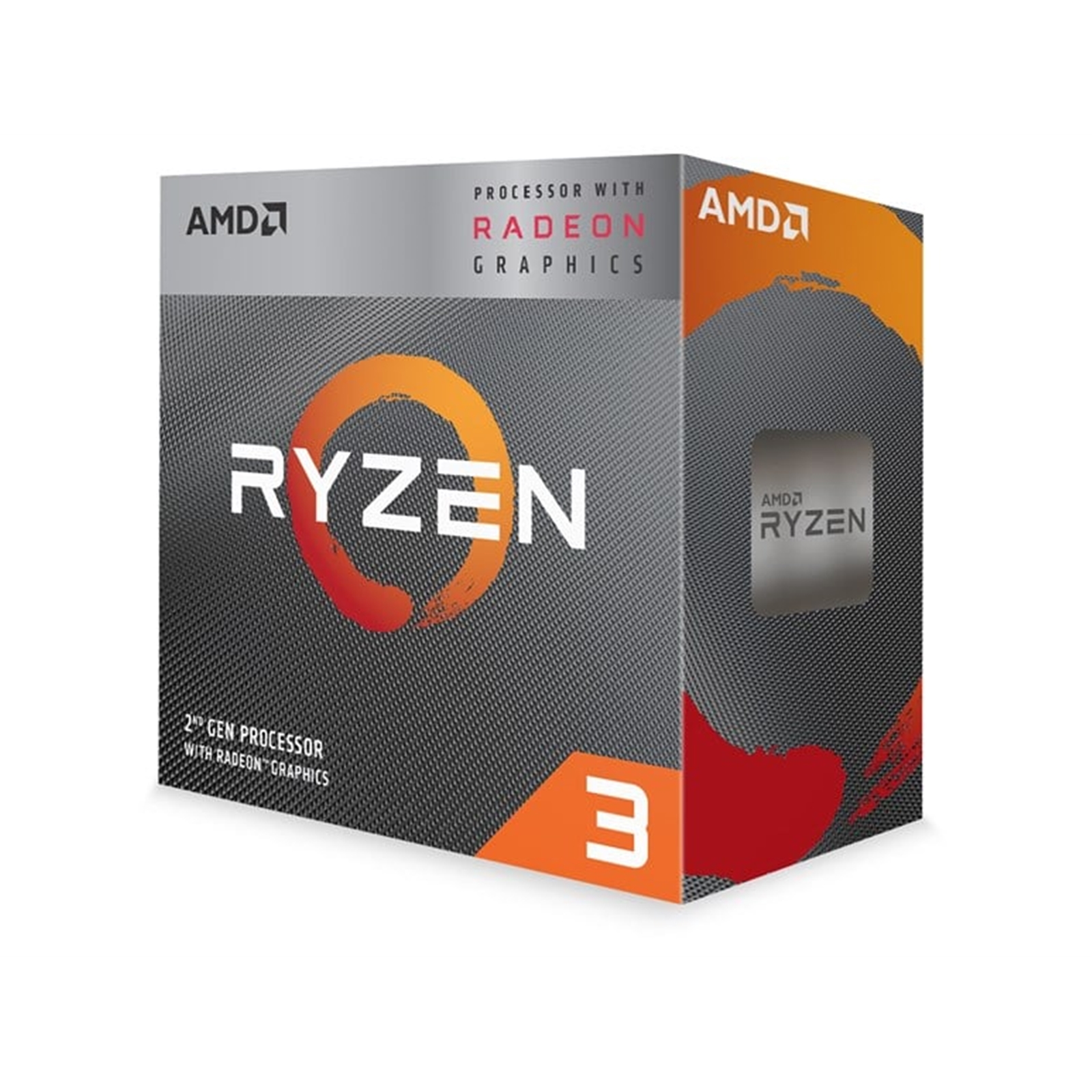 AMD Ryzen 3 3200G 4 Core AM4 Processor 3.8GHz up to 4.0GHz Boost, 6MB Cache, 65W, with Wraith Stealth Cooler, Radeon Vega 8 Graphics - Image 3