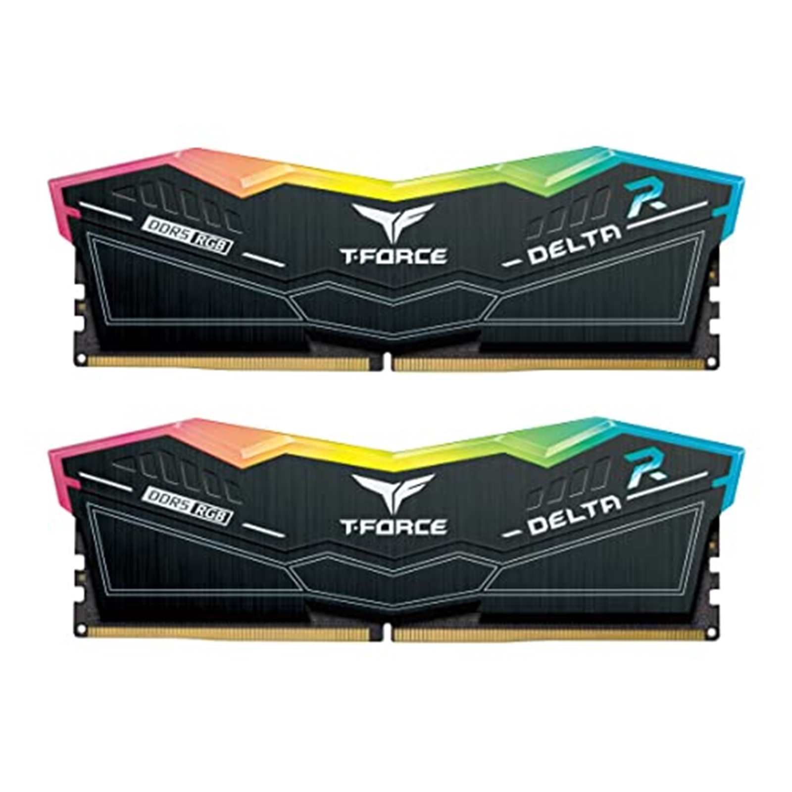 TEAMGROUP T-Force Delta RGB DDR5 Ram 32GB Kit (2x16GB) 5600MHz (PC5-44800) CL36 Desktop Memory Module Ram Black for 600 Series Chipset - Image 3