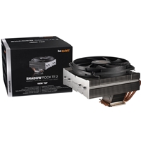 be quiet! Shadow Rock TF 2 Fan CPU Cooler, Universal Socket, Silence-Optimized 135mm PWM Black Cooling Fan, 1400RPM, 5 Heat Pipes, 160W TDP, Space Saving Top-Flow Design - Image 7
