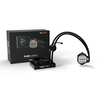 be quiet! Pure Loop 2 120mm AIO CPU Water Cooler, Universal Socket, 120mm Radiator, Pure Wings 3 120mm PWM high-speed fan, 2100RPM, ARGB, 3-year manufacturers warranty - Image 4