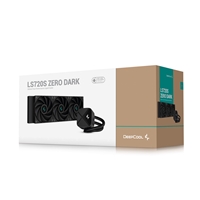 DeepCool LS720 SE Zero Dark All In One Liquid CPU Cooler, 360mm Radiator, 3x 120mm DeepCool Fans, Intel/AMD - Image 8