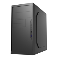 CiT Work Micro-ATX PC Case with USB 3.0, HD Audio, and Efficient Cooling. Compact Steel Design for Home and Office Builds - Image 5