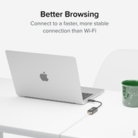 Plugable USBC-E1000 USB-C to Gigabit Ethernet Adapter - Image 5