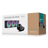 DeepCool Mystique 360 CPU Cooler, ARGB, Personalized Cooling with 2.8" TFT LCD Screen and Enhanced Pump Performance, 5 year warranty - Image 8