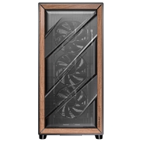 Antec FLUX SE Mid Tower Gaming Case, 1 x USB Type-C / 2 x USB 3.0, Metal Mesh with Walnu tWood Accents, 3 x Pre-Installed High-performance PWM Fans, E-ATX (=330mm), ATX, Micro-ATX, ITX Compatible - Image 7