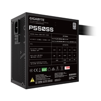 GIGABYTE GP-P550SS 550W 80 PLUS Silver Certified Power Supply - ATX 3.0 Standard, Quiet 120mm Fan, Flat Cable Design, BULK PACK - Image 6