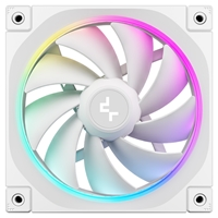 DeepCool FL12 120mm PWM 3 Pack White Fan - High Performance, Low Noise, Fluid Dynamic Bearing, 36 ARGB LEDs, 500-2150 RPM, 55 CFM Airflow, 4-Pin PWM Control - Image 7