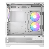 Antec CX500M CX700 Mid Tower Gaming Case, 1 x USB Type-C / 1 x USB 3.0, Tempered Glass Front and Side Window Panel, Supports Vertical Cooling, 3 x Pre-Installed RGB LED Fans, ATX, Micro-ATX, ITX Compatible - Image 5