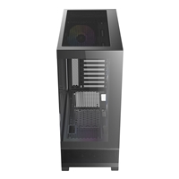 Antec CX700 Mid Tower Gaming Case 1 x USB Type-C / 1 x USB 3.0, Tempered Glass Front and Side Window Panel, Support Vertical Cooling 3 x Pre-Installed ARGB LED Fans, ATX, Micro-ATX, ITX Compatible - Image 5