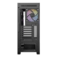 Antec CX700 Mid Tower Gaming Case 1 x USB Type-C / 1 x USB 3.0, Tempered Glass Front and Side Window Panel, Support Vertical Cooling 3 x Pre-Installed ARGB LED Fans, ATX, Micro-ATX, ITX Compatible - Image 6