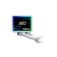 ASRock Challenger 360 Digital White AIO Liquid CPU Cooler, 360mm Radiator, Triple 120mm PWM ARGB Fans, 3? Digital Display, Intel LGA1700/1851 & AMD AM5/AM4 Compatible - Image 8
