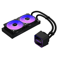 ASRock Pro 240 ARGB AIO Liquid CPU Cooler, 240mm Radiator, Dual 120mm PWM Fans, Addressable RGB, Intel LGA1700/1851 & AMD AM5/AM4 Compatible - Image 7
